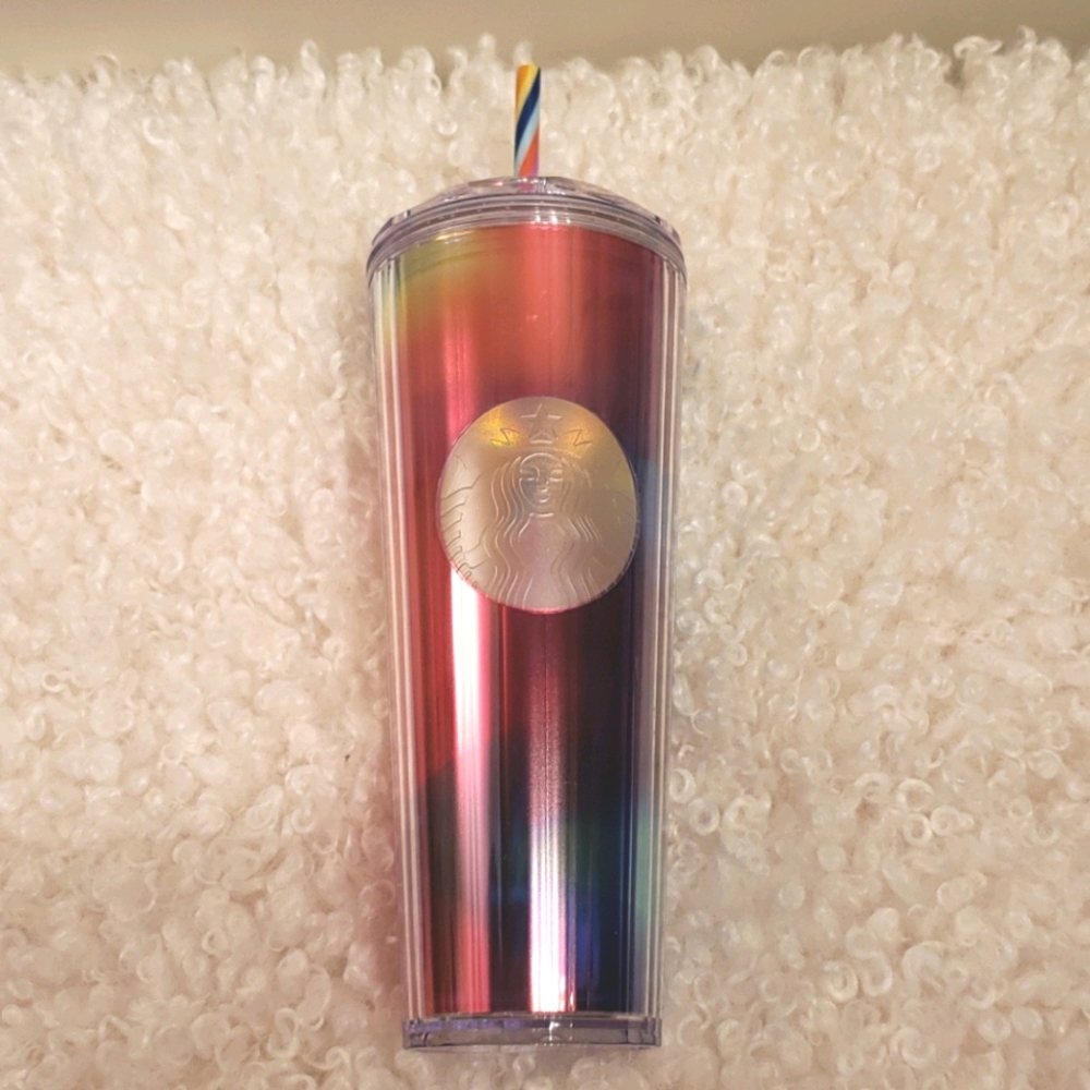 Starbucks Summer 2021 Rainbow Tumbler Cup
